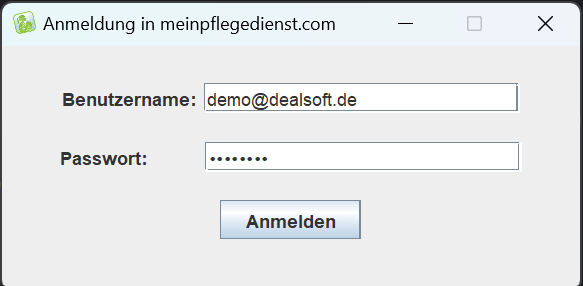 KIM-Mail-Agent Anmeldung