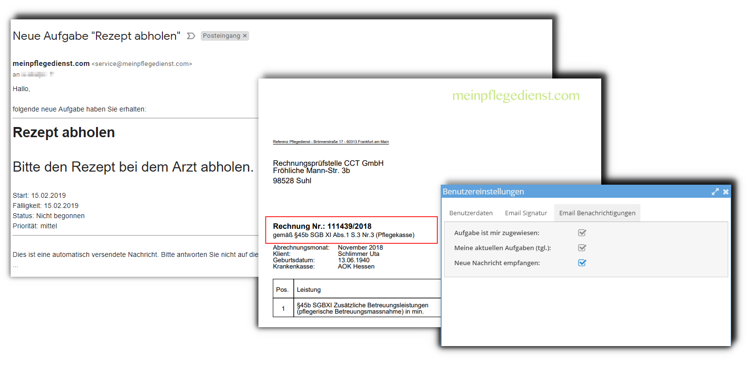Release 4.09 - Benachrichtigungen per Email, Medikamenten, …