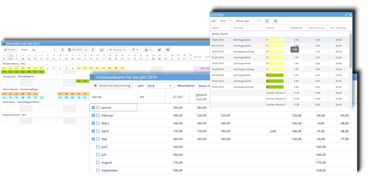 Release 4.10 - Optimierung der Mitarbeiterplanung und Arbeitszeitverwaltung.
